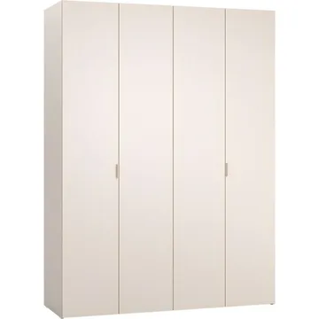 Garderobeskab 4 You Fresh 4 døre - Sandbeige, 240,6 cm - Opbevaring - Tøjopbevaring - Garderobeskabe - Garderobeskab & klædeskab