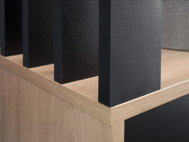 garderobeskab Garderobe MILO brun - Opbevaring - Tøjopbevaring - Garderobeskabe