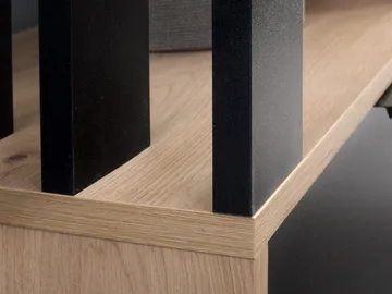 garderobeskab Garderobe MILO brun - Opbevaring - Tøjopbevaring - Garderobeskabe