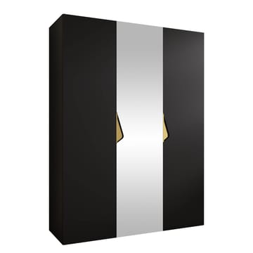 garderobeskab Garderobeskab SANDI 2 150 sort Guld