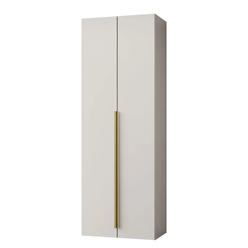 garderobeskab Garderobeskab uden spejl KERKIN 2D beige, undefined