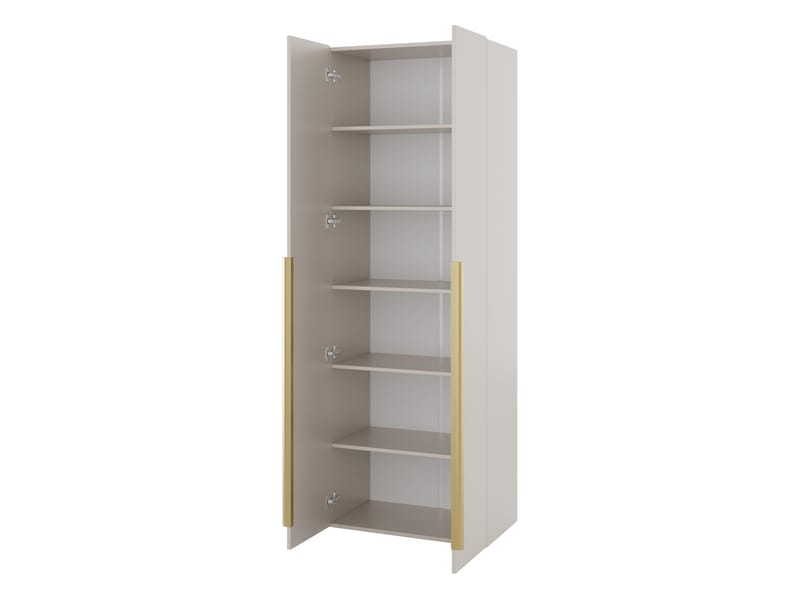 garderobeskab Garderobeskab uden spejl KERKIN 2D beige - Opbevaring - Tøjopbevaring - Garderobeskabe - Garderobeskab & klædeskab