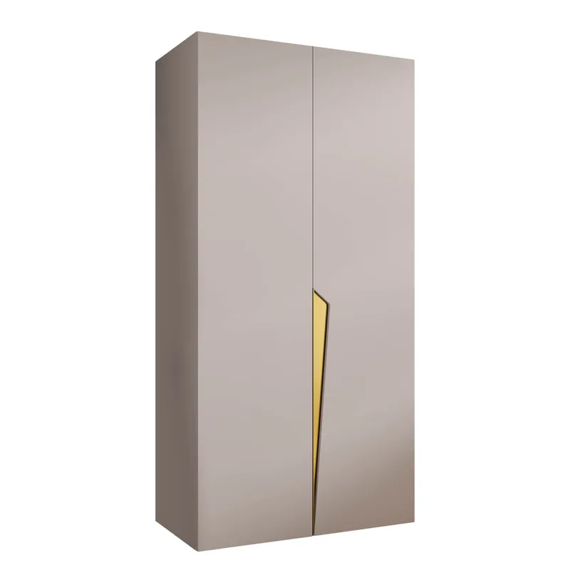 garderobeskab Garderobeskab PIANO 1 100 kashmir Guld