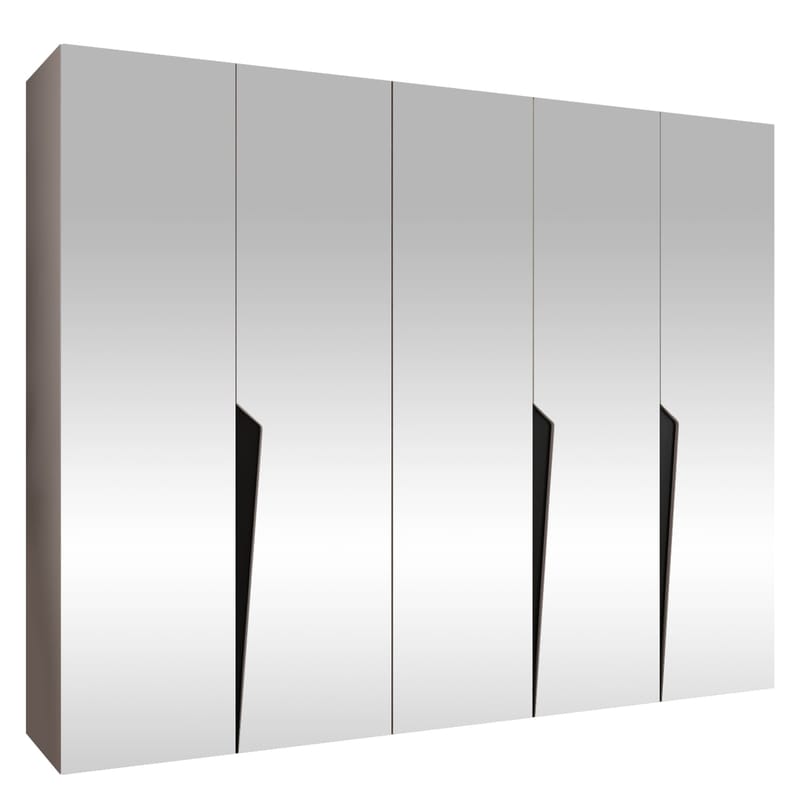 garderobeskab Garderobeskab PIANO 3 250 cashmere Sort, undefined