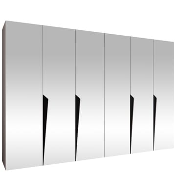 garderobeskab Garderobeskab PIANO 3 300 cashmere Sort
