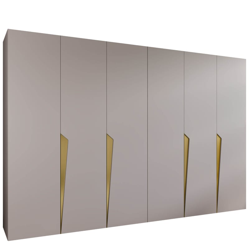 garderobeskab Garderobeskab PIANO 1 300 kashmir Guld