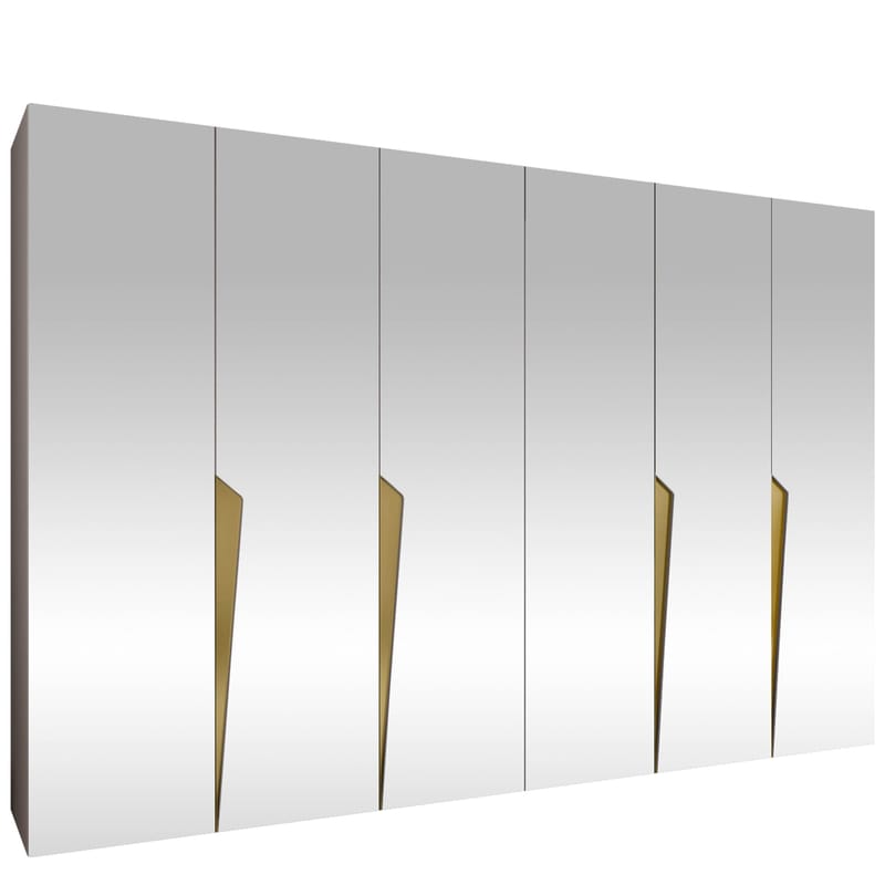 garderobeskab Garderobeskab PIANO 3 300 cashmere Guld, undefined