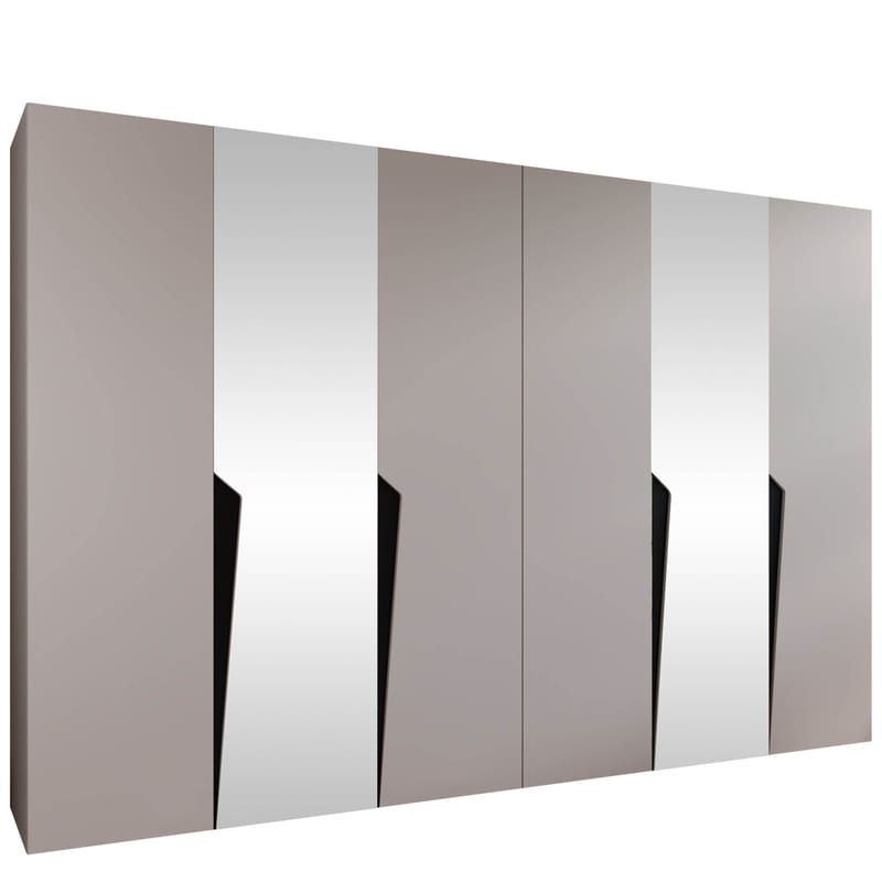 garderobeskab Garderobeskab PIANO 2 300 cashmere Sort, undefined
