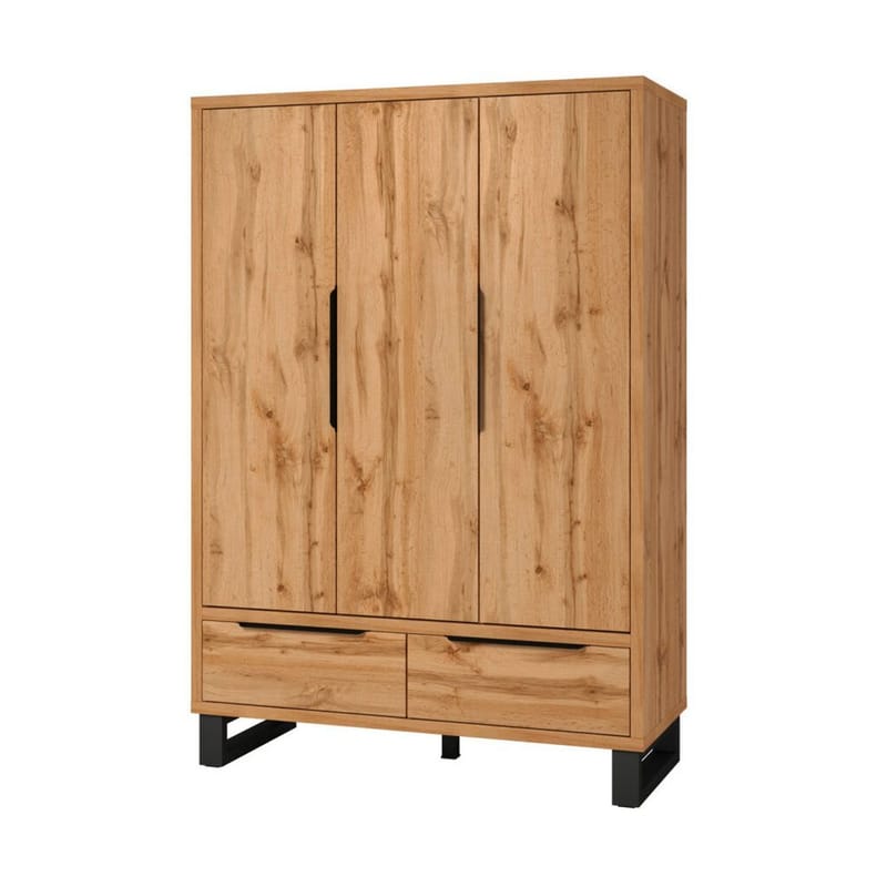 Garderobeskab Halle S 3 døre med 2 skuffer, undefined