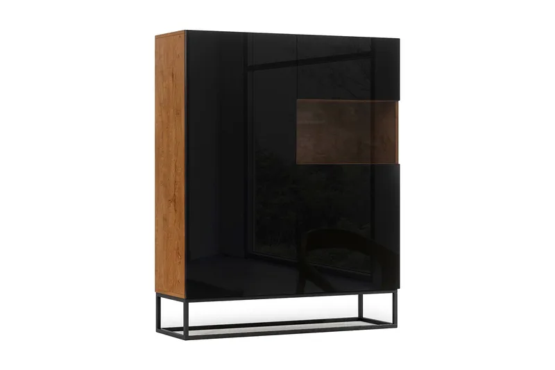 Aneja Garderobeskab 120 cm, Sort