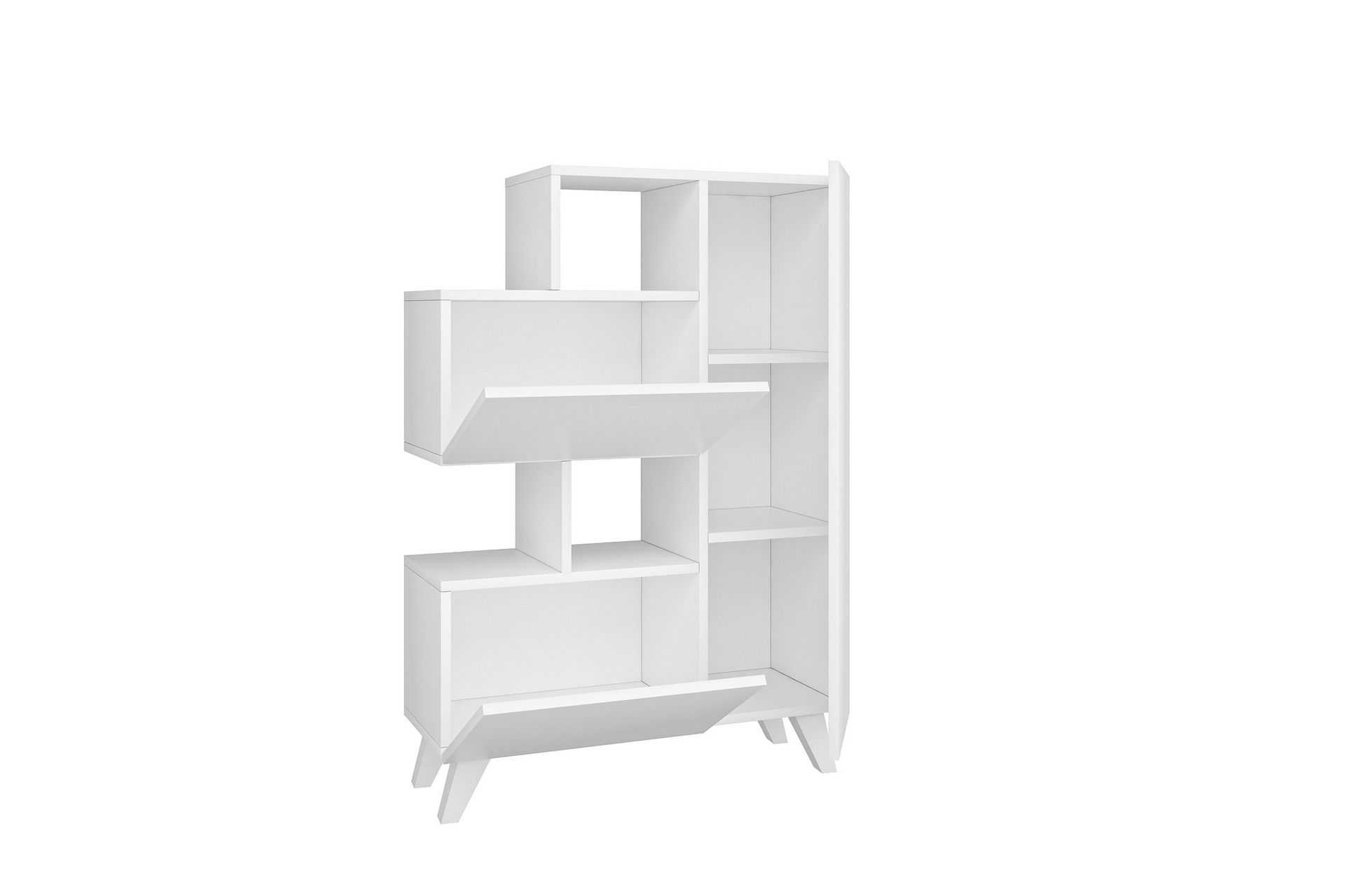 Bambalina Garderobeskab 80x122 cm Hvid - Hanah Home - Opbevaring - Tøjopbevaring - Garderobeskabe - Garderobeskab & klædeskab