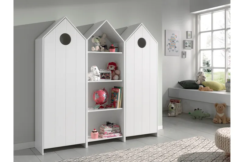 Bustorp Garderobe sæt, Hvid