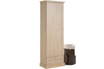 Dareia garderobe 60 cm - Brun - Opbevaring - Tøjopbevaring - Garderobeskabe - Garderobeskab & klædeskab