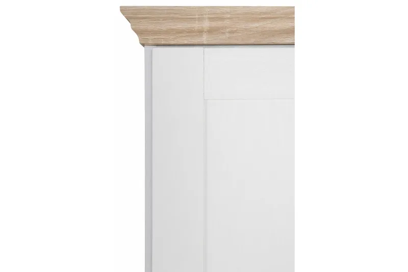 Dareia garderobe 60 cm - hvid/Brun - Opbevaring - Tøjopbevaring - Garderobeskabe - Garderobeskab & klædeskab