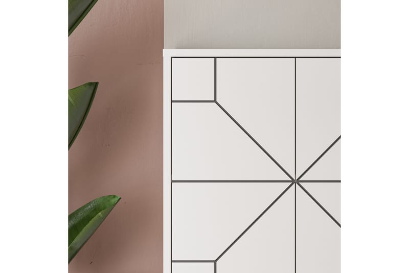 Dune Garderobeskab 62,6x136 cm Hvid - Hanah Home - Opbevaring - Tøjopbevaring - Garderobeskabe - Garderobeskab & klædeskab