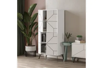 Dune Garderobeskab 62,6x136 cm Hvid - Hanah Home - Opbevaring - Tøjopbevaring - Garderobeskabe - Garderobeskab & klædeskab