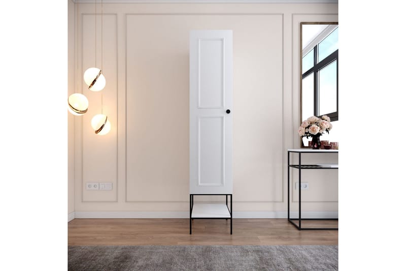 Elesham Garderobe 50x42, Hvid