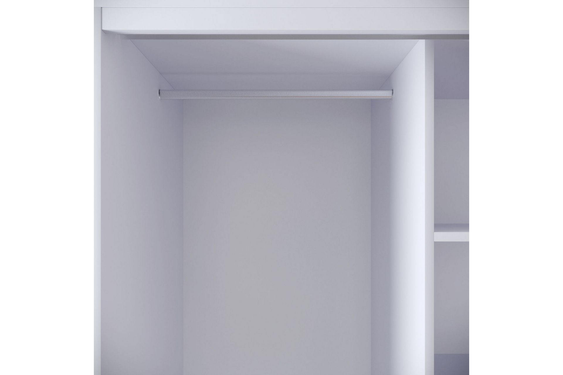 Elesham Garderobe 50x84 - Hvid - Opbevaring - Tøjopbevaring - Garderobeskabe - Garderobeskab & klædeskab