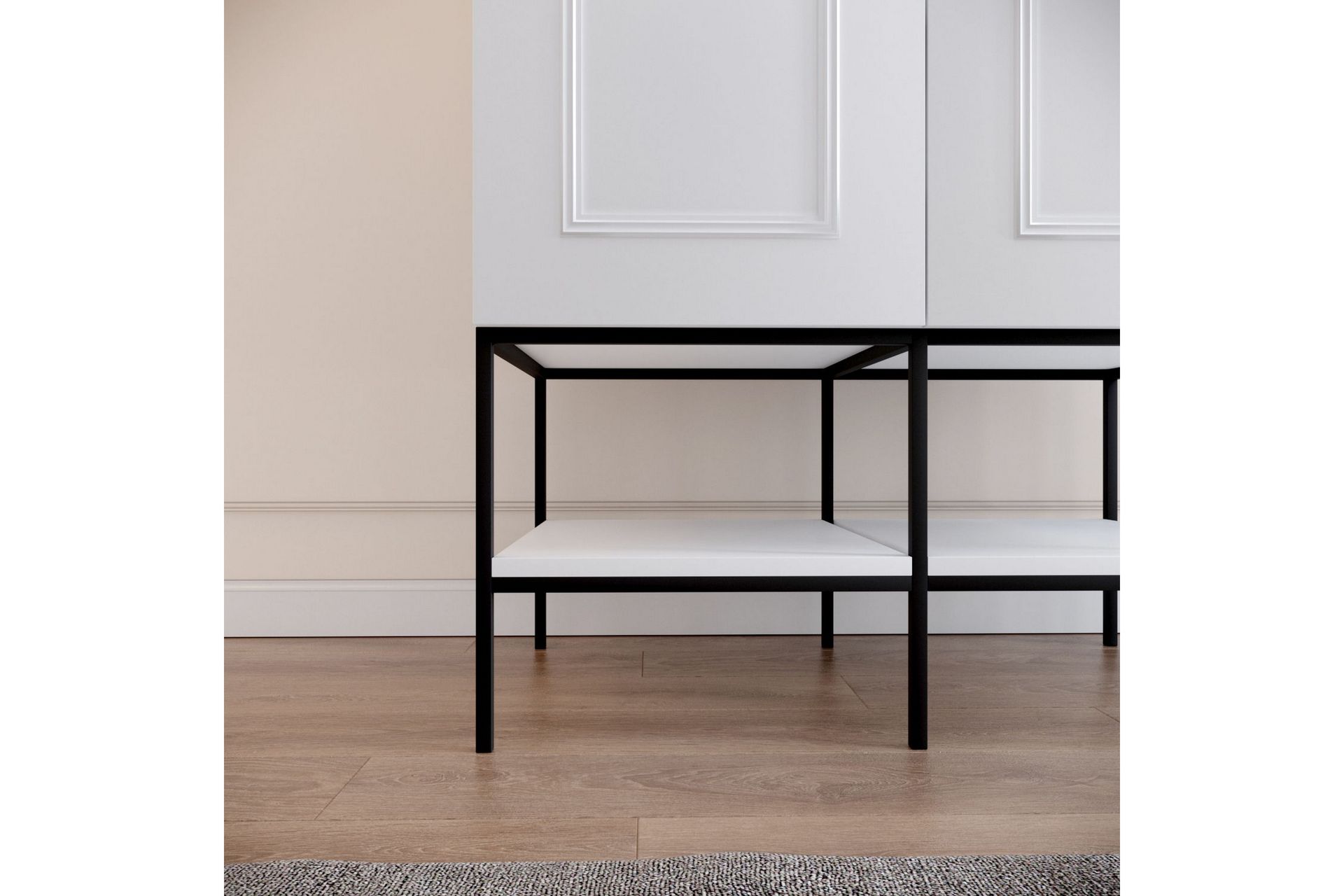 Elesham Garderobe 50x84 - Hvid - Opbevaring - Tøjopbevaring - Garderobeskabe - Garderobeskab & klædeskab