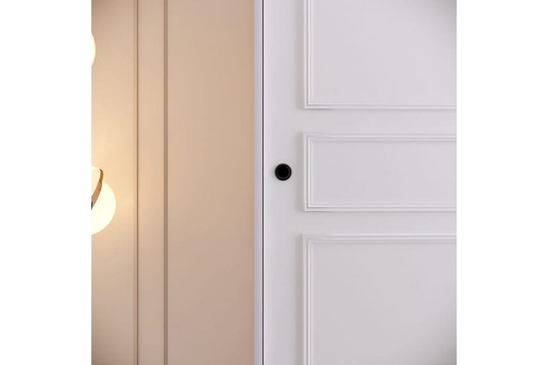 Elesham Garderobe 57x120 - Hvid - Opbevaring - Tøjopbevaring - Garderobeskabe - Garderobeskab & klædeskab