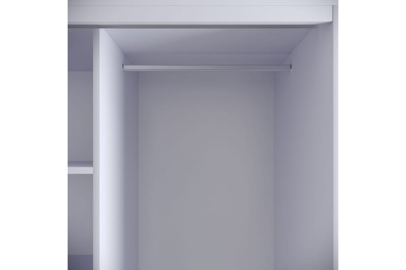Elesham Garderobe 57x150 - Hvid - Garderobeskab & klædeskab