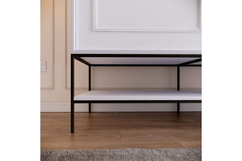 Elesham Garderobe 57x150 - Hvid - Opbevaring - Tøjopbevaring - Garderobeskabe - Garderobeskab & klædeskab