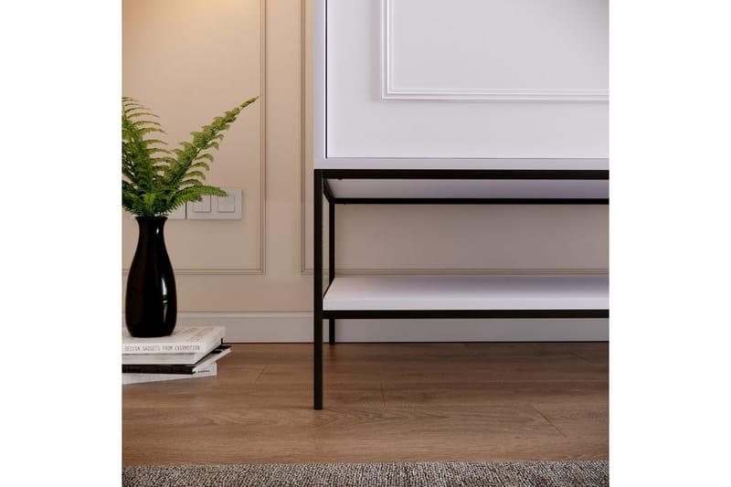 Elesham Garderobe 57x190 - Hvid - Opbevaring - Tøjopbevaring - Garderobeskabe - Garderobeskab & klædeskab