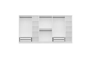 Fruitland Garderobe 360 cm - Hvid - Opbevaring - Tøjopbevaring - Garderobeskabe - Garderobeskab & klædeskab
