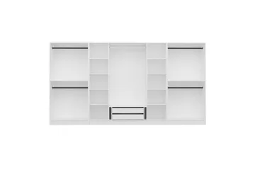 Fruitland Garderobe 360 cm - Hvid - Opbevaring - Tøjopbevaring - Garderobeskabe - Garderobeskab & klædeskab