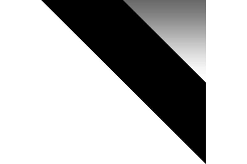 Garderobe + LED - Hvid | Sort - Opbevaring - Tøjopbevaring - Garderobeskabe - Garderobeskab & klædeskab