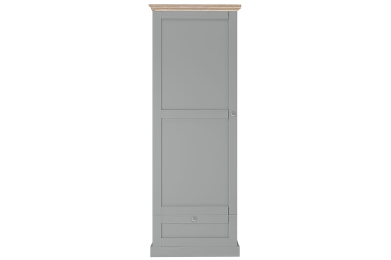 Jundapah Garderobeskab - Grå/Brun - Opbevaring - Tøjopbevaring - Garderobeskabe - Garderobeskab & klædeskab
