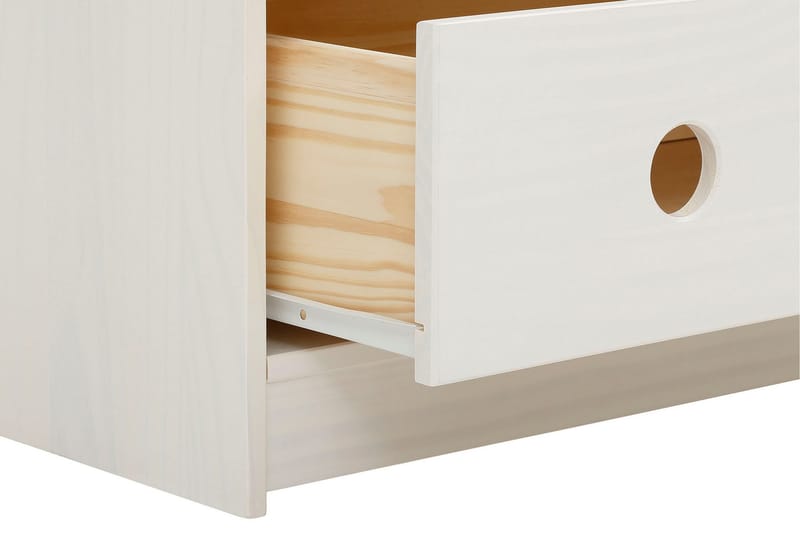 Masoomya Børnegarderobe 75x180 cm - Hvid - Opbevaring - Tøjopbevaring - Garderobeskabe - Garderobeskab & klædeskab