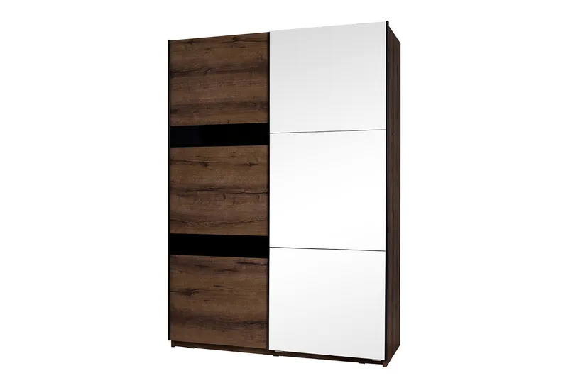 Najera Garderobe 150x68,5x215 cm, Hvid