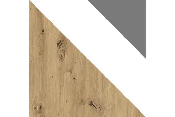 Nero Garderobe 80 cm - Natur/Hvid/Grå - Opbevaring - Tøjopbevaring - Garderobeskabe - Garderobeskab & klædeskab