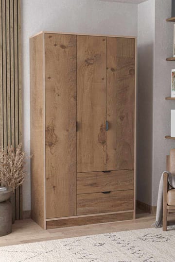 Olyros garderobe 97x182 cm - Atlas Fyr - Opbevaring - Tøjopbevaring - Garderobeskabe - Garderobeskab & klædeskab