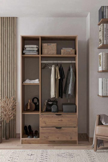 Olyros garderobe 97x182 cm - Atlas Fyr - Opbevaring - Tøjopbevaring - Garderobeskabe - Garderobeskab & klædeskab