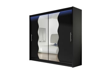 Prags Garderobe 180x57x215 cm - Hvid - Opbevaring - Tøjopbevaring - Garderobeskabe - Garderobeskab & klædeskab