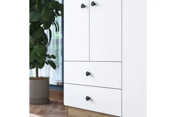 Rinorea Garderobe 120x170 cm - Brun - Opbevaring - Tøjopbevaring - Garderobeskabe - Garderobeskab & klædeskab