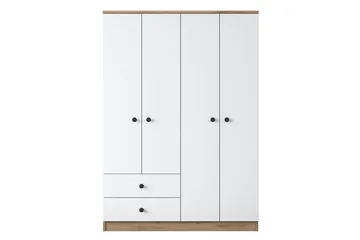 Rinorea Garderobe 120x170 cm - Brun - Opbevaring - Tøjopbevaring - Garderobeskabe - Garderobeskab & klædeskab