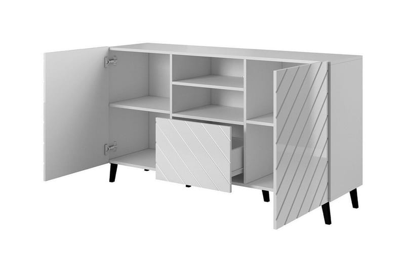 Strontian Byrå 150 cm Scandinavian Choice Black - Opbevaring - Tøjopbevaring - Garderobeskabe - Garderobeskab & klædeskab