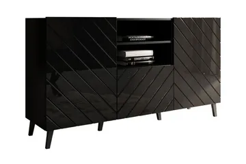 Strontian Byrå 150 cm Scandinavian Choice Black - Opbevaring - Opbevaringsmøbler - Kommode