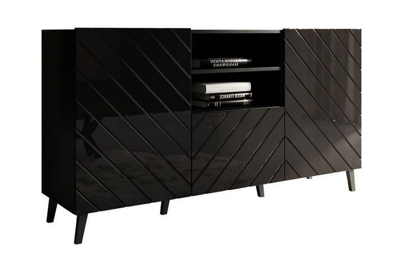 Strontian Byrå 150 cm Scandinavian Choice Black, undefined