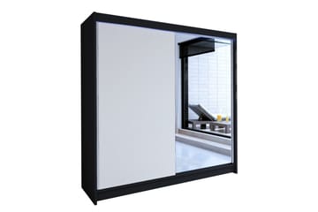 Talin garderobe 180x58x215 cm - Hvid - Opbevaring - Tøjopbevaring - Garderobeskabe - Garderobeskab & klædeskab