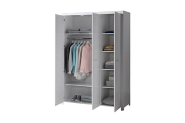 Vandeveer Garderobe 3 Døre - Opbevaring - Tøjopbevaring - Garderobeskabe - Garderobeskab & klædeskab