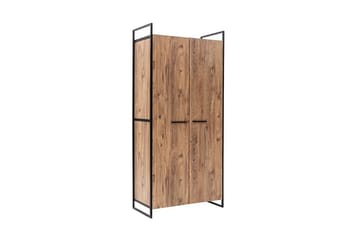 Witonia Garderobe 104x52 cm - Natur - Opbevaring - Tøjopbevaring - Garderobeskabe - Garderobeskab & klædeskab