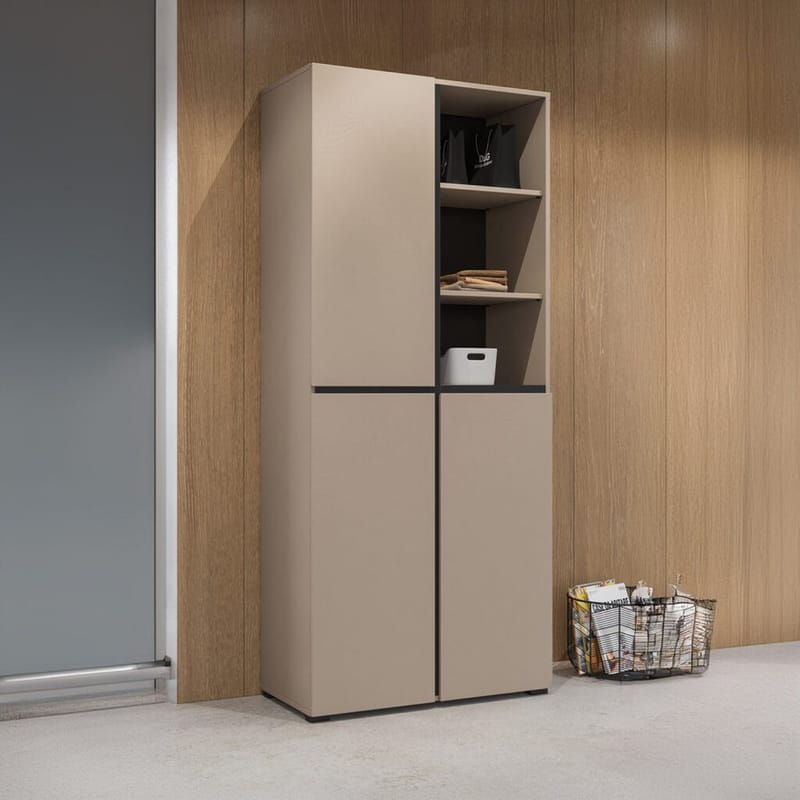 Garderobeskab Kryds 3 Døre - Congo - Opbevaring - Tøjopbevaring - Garderobeskabe