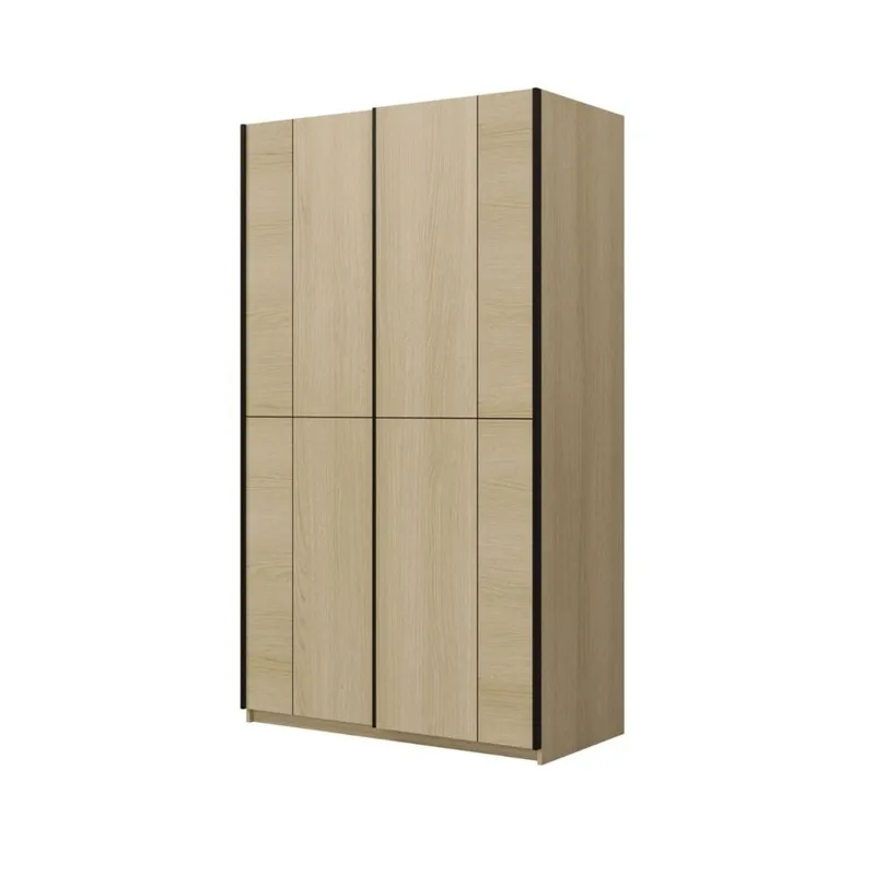 Garderobeskab Kube 2 Skydedøre - Lindberg Eg - Opbevaring - Tøjopbevaring - Garderobeskabe