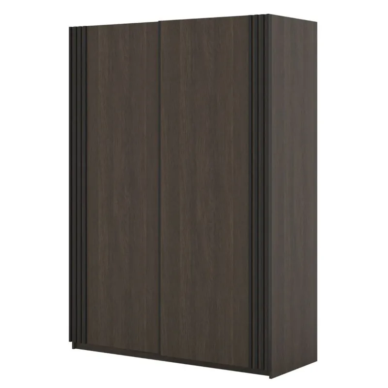 Garderobeskab Niva 2 skydedøre - Dunin Eg - Opbevaring - Tøjopbevaring - Garderobeskabe