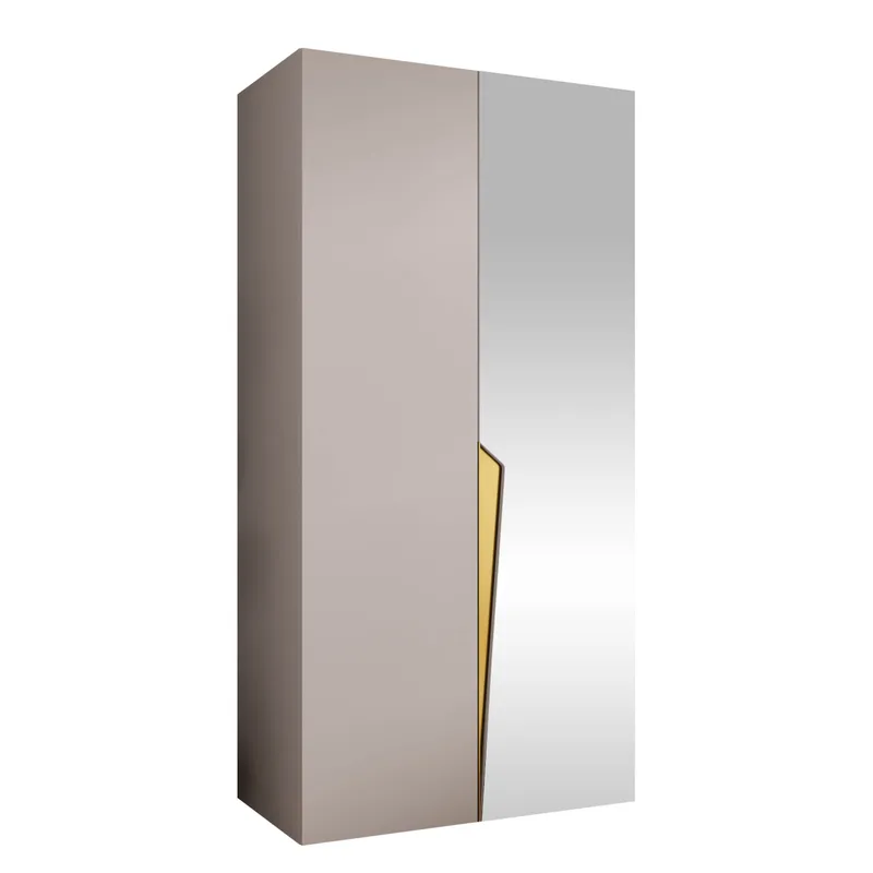 garderobeskab NO_BRAND Garderob PIANO 2 100 kashmir Guld, undefined