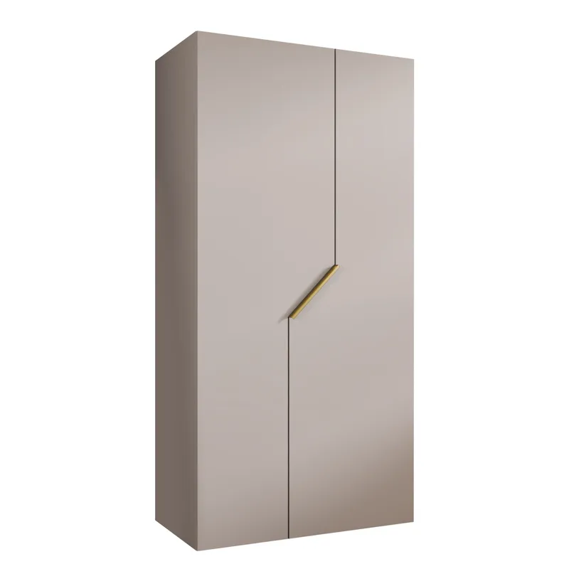 garderobeskab NO_BRAND Garderobeskab ANDREW 1 100 kashmir Guld, undefined